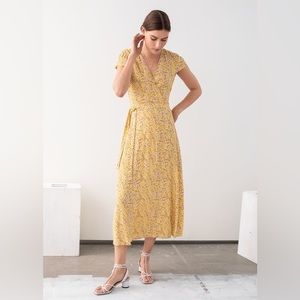 &OtherStories wrap midi dress